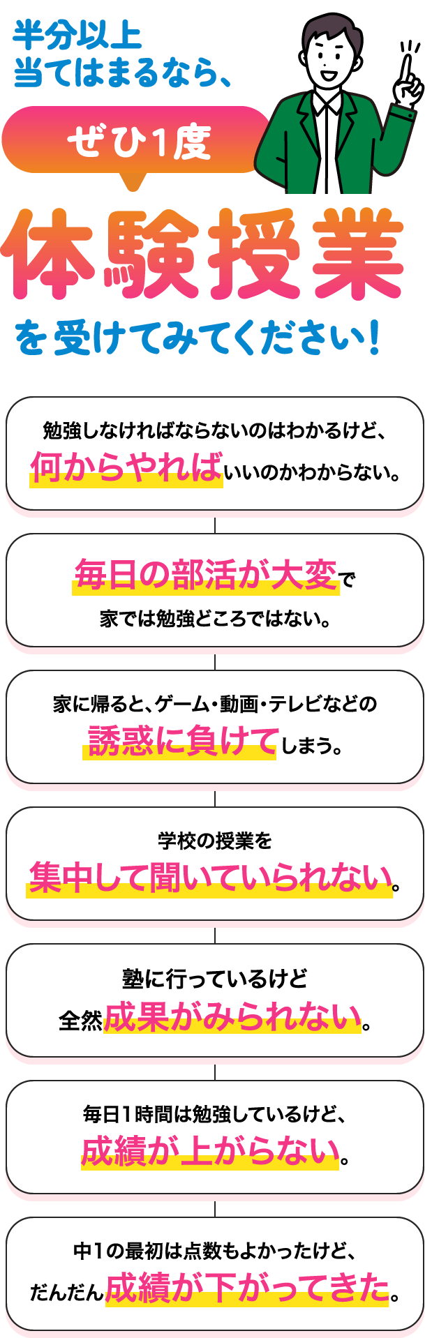 お試しレッスン